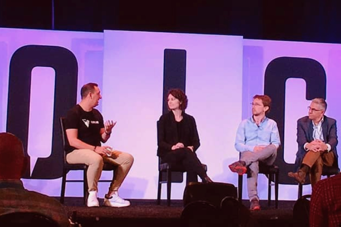 Angela Stengel at Voice AI Summit, New York, 2019